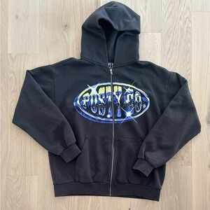 Official Posty Co Post Malone Big Ass Stadium Tour 2025 Hooded Sweatshirt